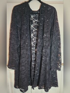 torrid Black Sheer Lace Dressy Cover